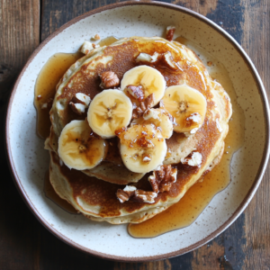 Banana Foster Pancakes