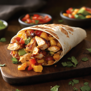 Chicken Breakfast Burrito