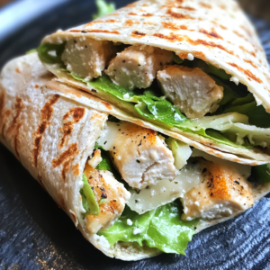 Chicken Caesar Salad Wrap