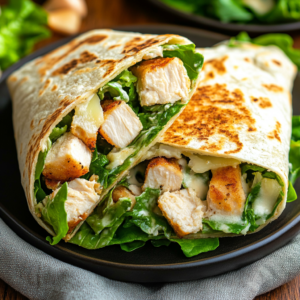 Chicken Caesar Salad Wrap