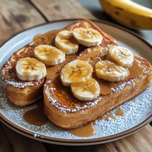 French Toast Peanut Butter Banana