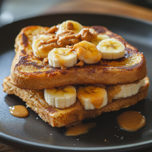 French Toast Peanut Butter Banana