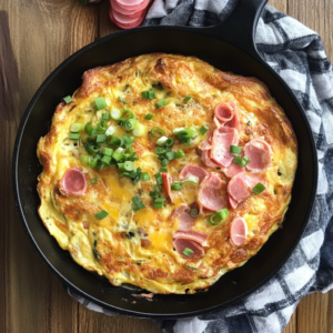 Ham and Cheese Omelette