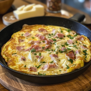 Ham and Cheese Omelette