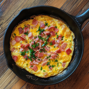 Ham and Cheese Omelette