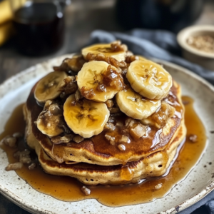 Banana Foster Pancakes