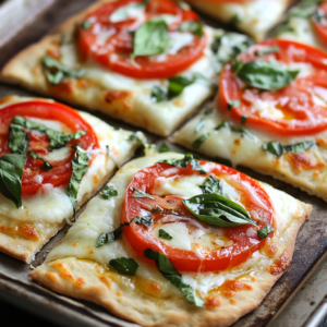 Margarita Flatbread Pizza