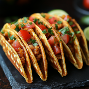 Savory Waffle Tacos