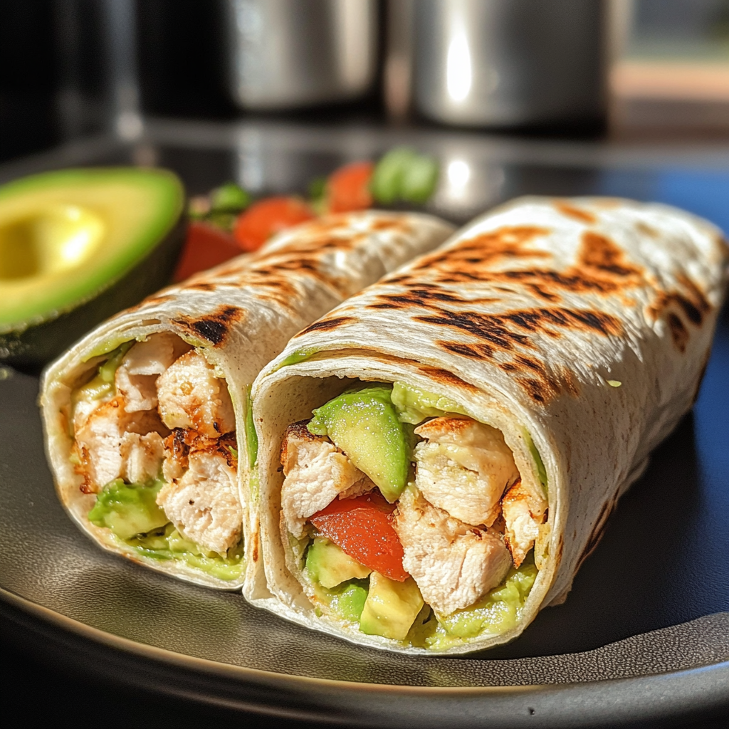 Turkey and Avocado Wrap