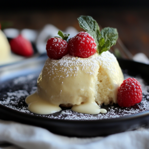 White Chocolate Lava Cake