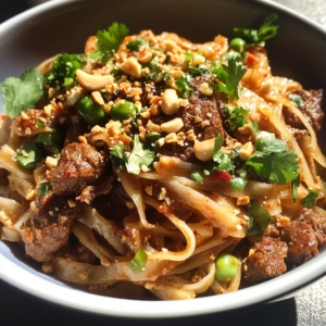 beef pad Thai